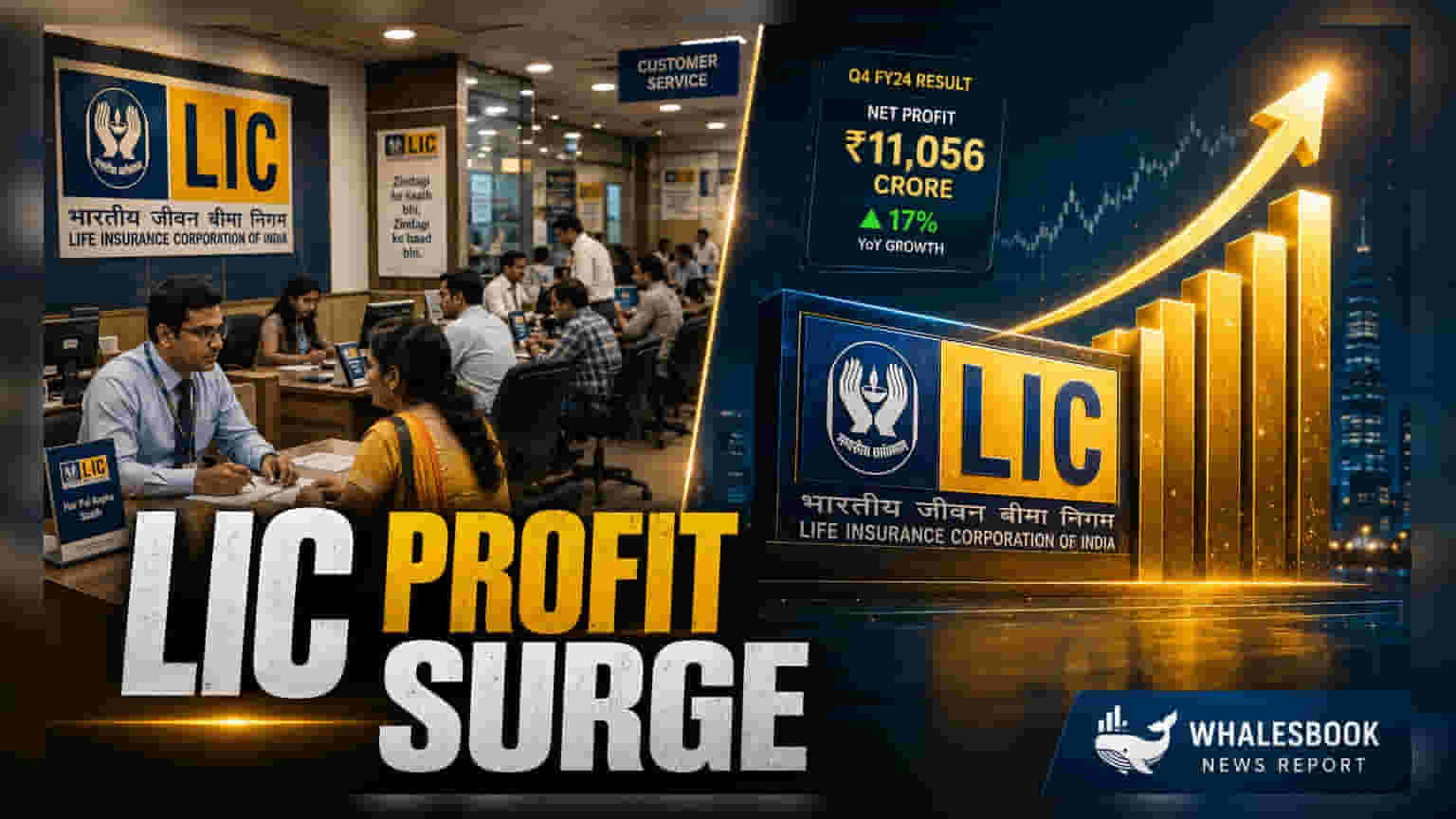 LIC Share: LIC का मुनाफा ₹6.07 अरब पार! मार्जिन में आई जबरदस्त उछाल, जानें वजह