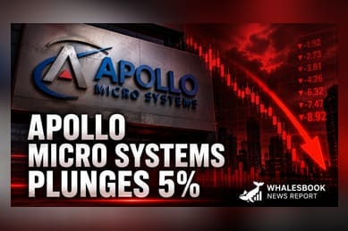 Apollo Micro Systems Shares Slip 5% Ahead of Fundraise Plan