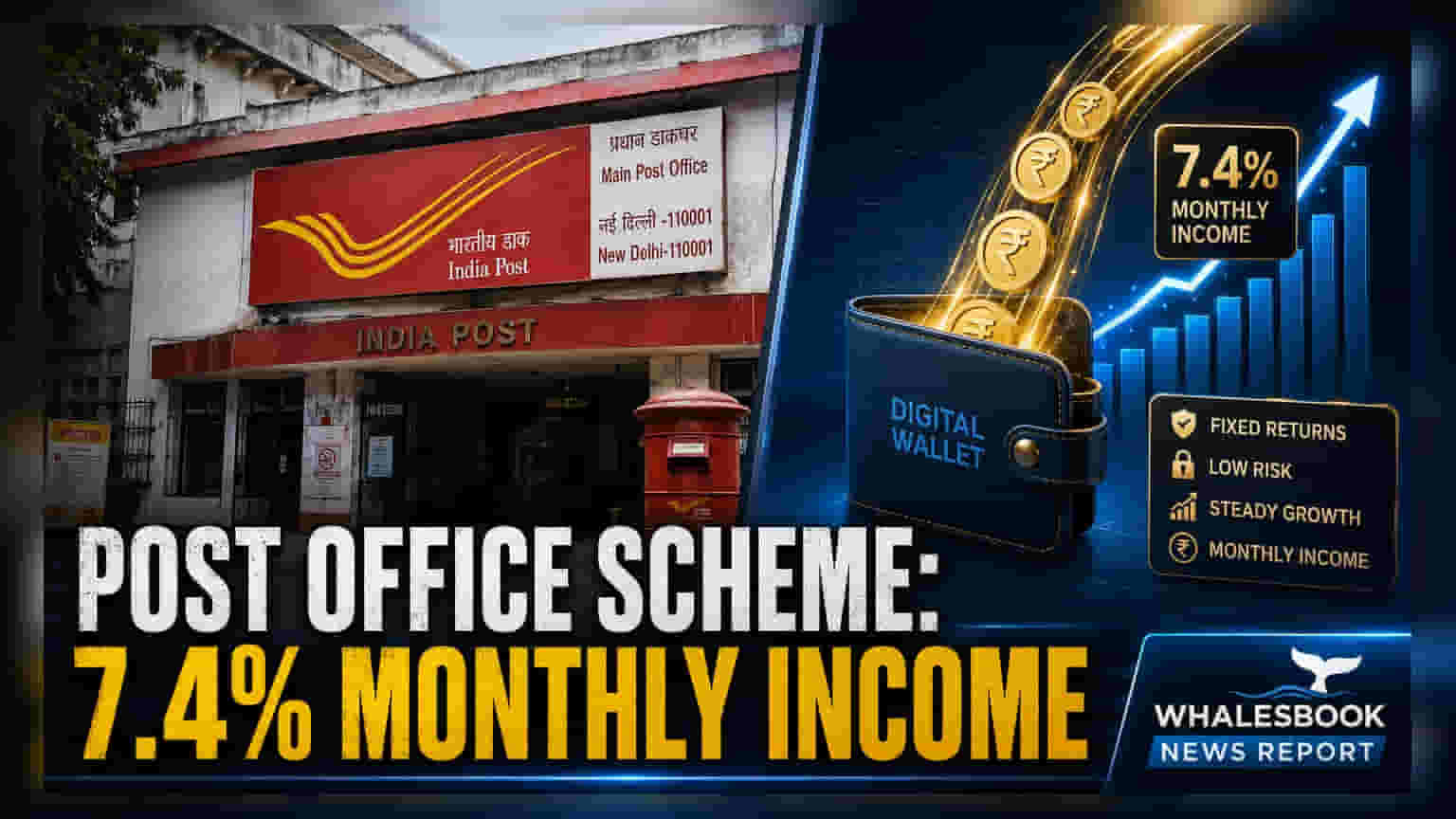 Post Office Monthly Income Scheme: 7.4% వడ్డీతో నెలవారీ ఆదాయం.. పెట్టుబడి ఎంత పెట్టొచ్చు?