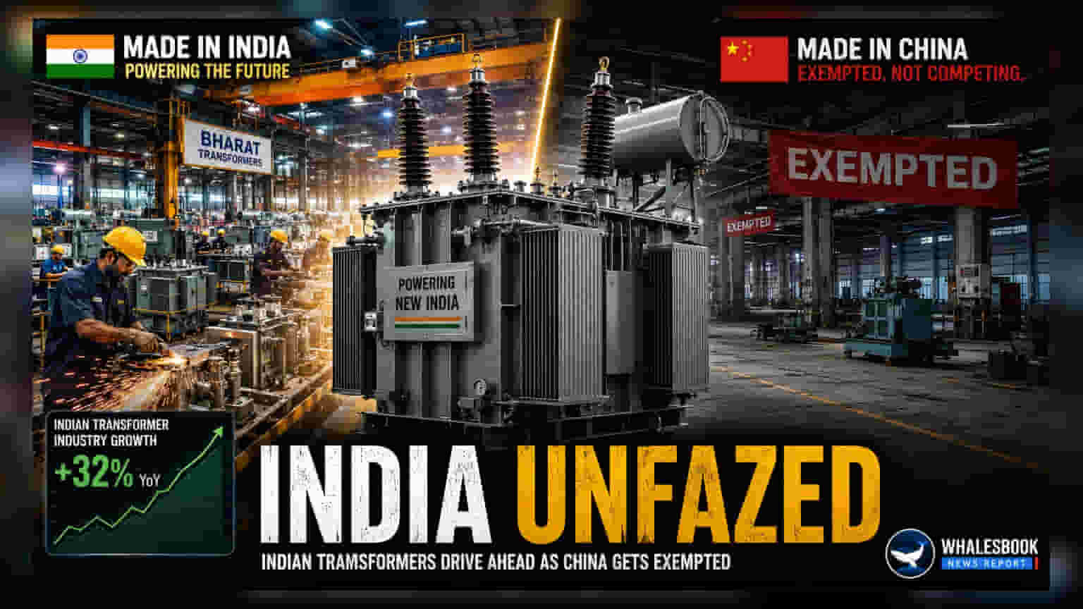 Chinese Import Exemption: भारतीय ट्रांसफार्मर निर्माताओं पर असर नहीं, मजबूत ऑर्डर बुक से विश्वास कायम