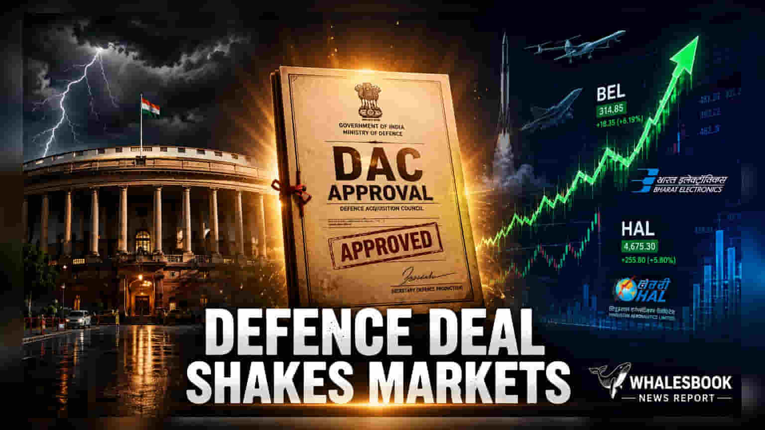 Defence Stocks Rise After ₹52,000 Crore Procurement Nod