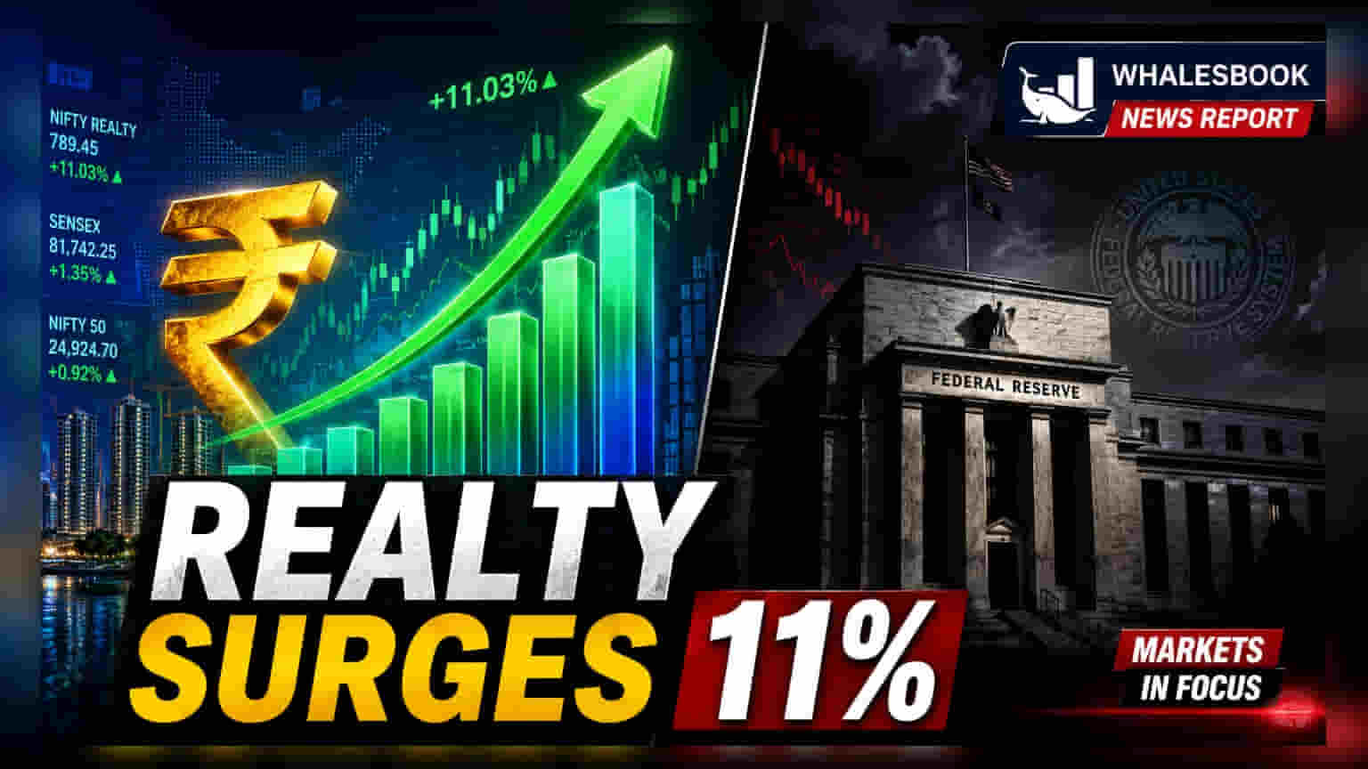 Nifty Realty Index: भारतीय रिअल इस्टेट शेअरची तुफानी तेजी! अमेरिकेच्या व्याजदराच्या शक्यतेमुळे बाजारात उत्साह