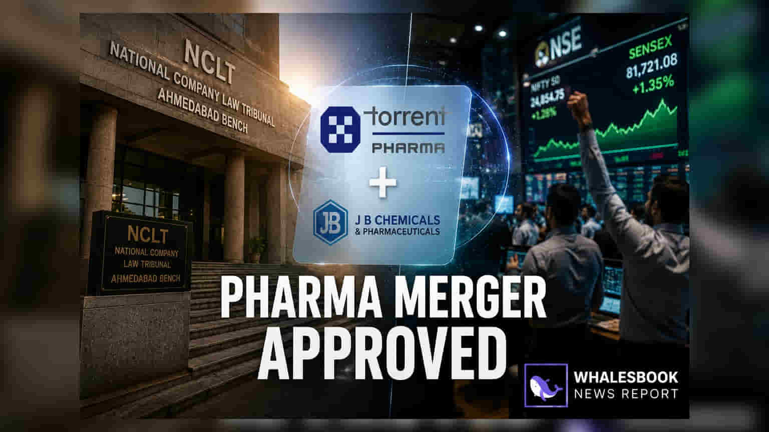 Torrent Pharma और J.B. Chemicals का मर्जर मंजूर! NCLT ने दी हरी झंडी