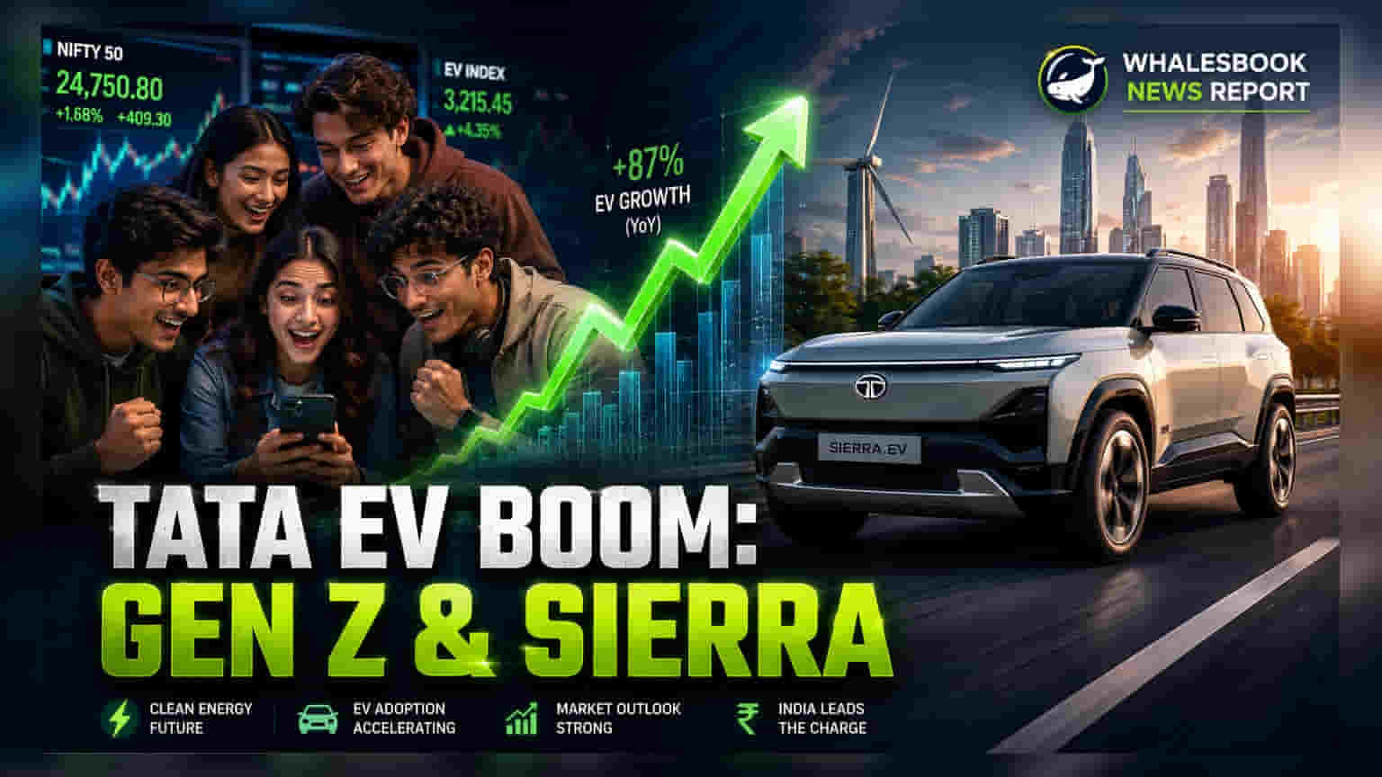 Tata Motors Targets Mid-SUV Market With Sierra EV Launch