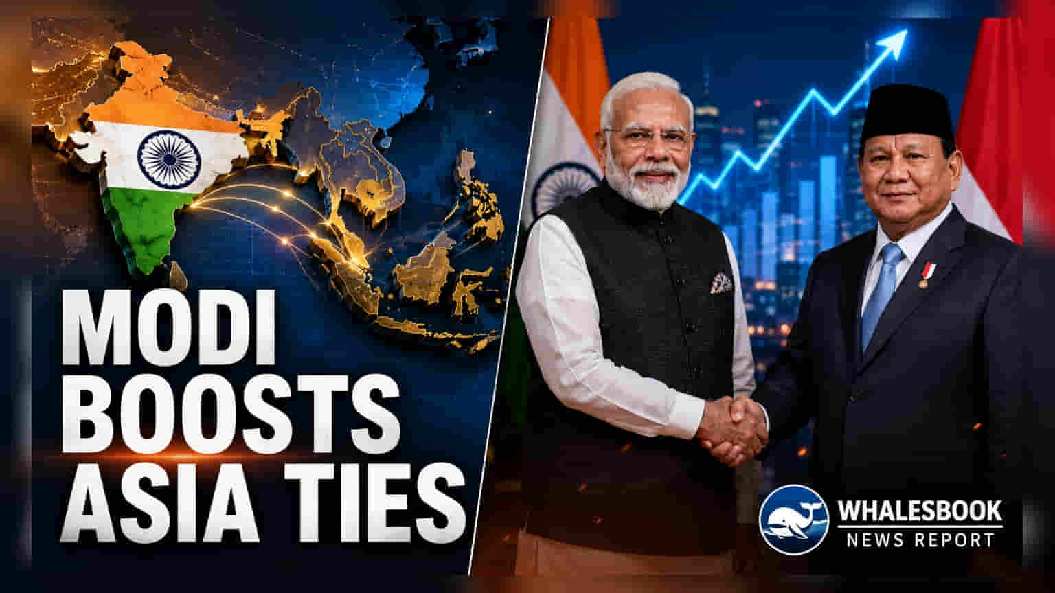 PM મોદી ઇન્ડોનેશિયા પહોંચ્યા: વ્યૂહાત્મક અને વેપાર સંબંધોને મજબૂત કરવા પર ફોકસ
