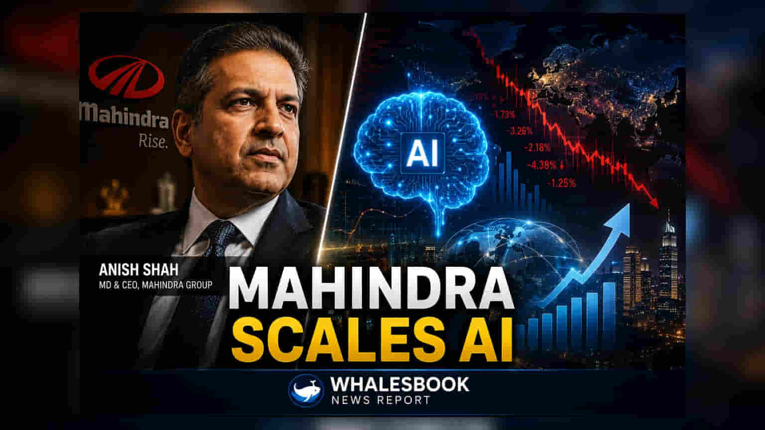 Mahindra Group Shifts to AI Scale-Up After 32% Profit Growth