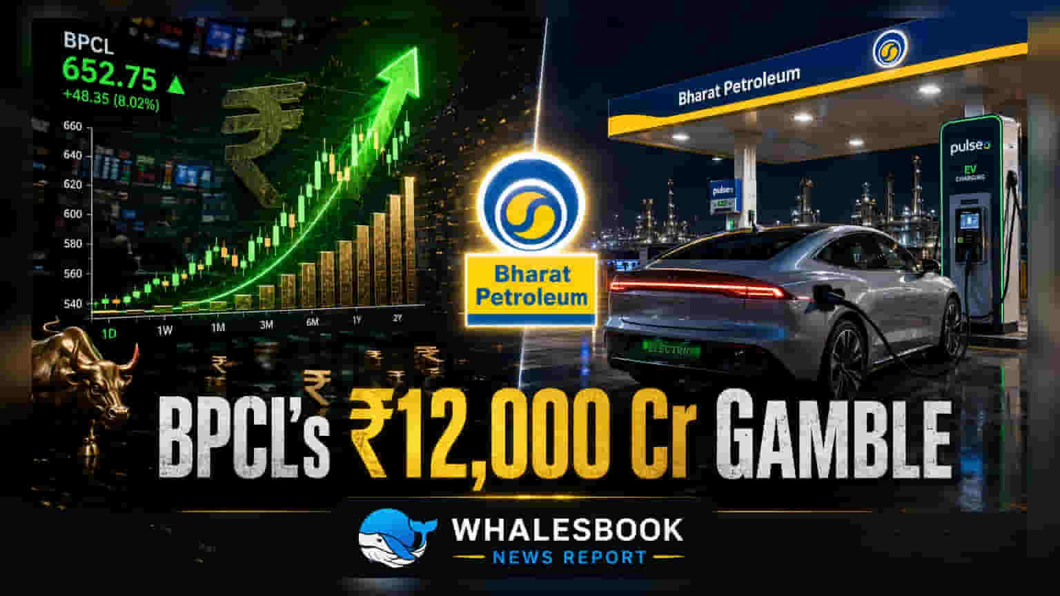 BPCL To Invest ₹12,000 Crore In Retail And EV Expansion