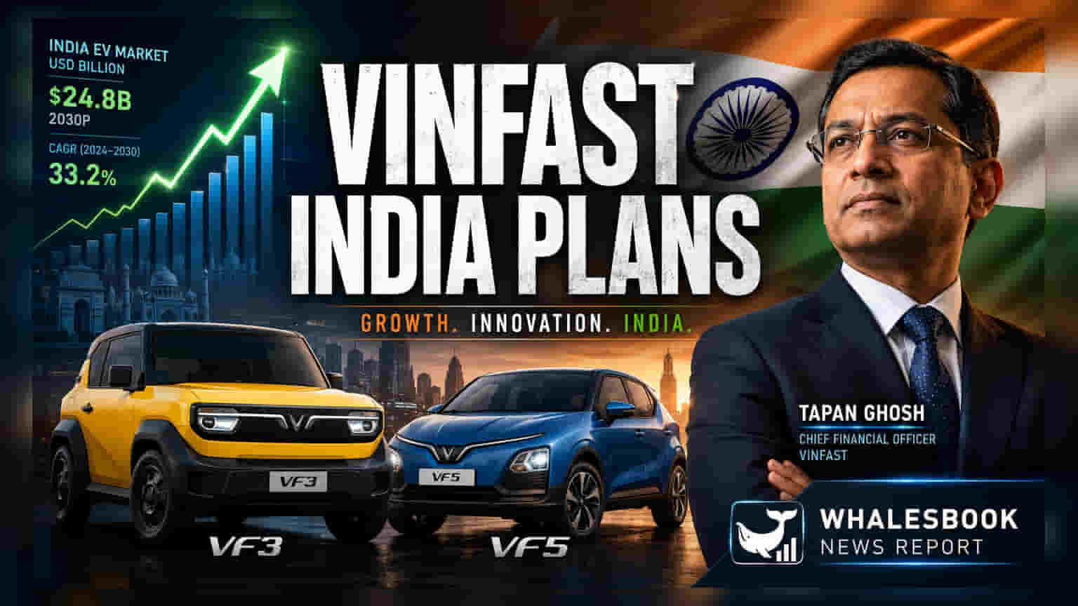 VinFast India Expansion: व्हिएतनामी कंपनी VinFast आता भारतात आणणार VF 3 आणि VF 5 इलेक्ट्रिक कार!