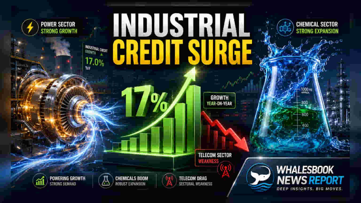 Industrial Credit Grows 17% in Early FY27 Led by Power, Chemicals
