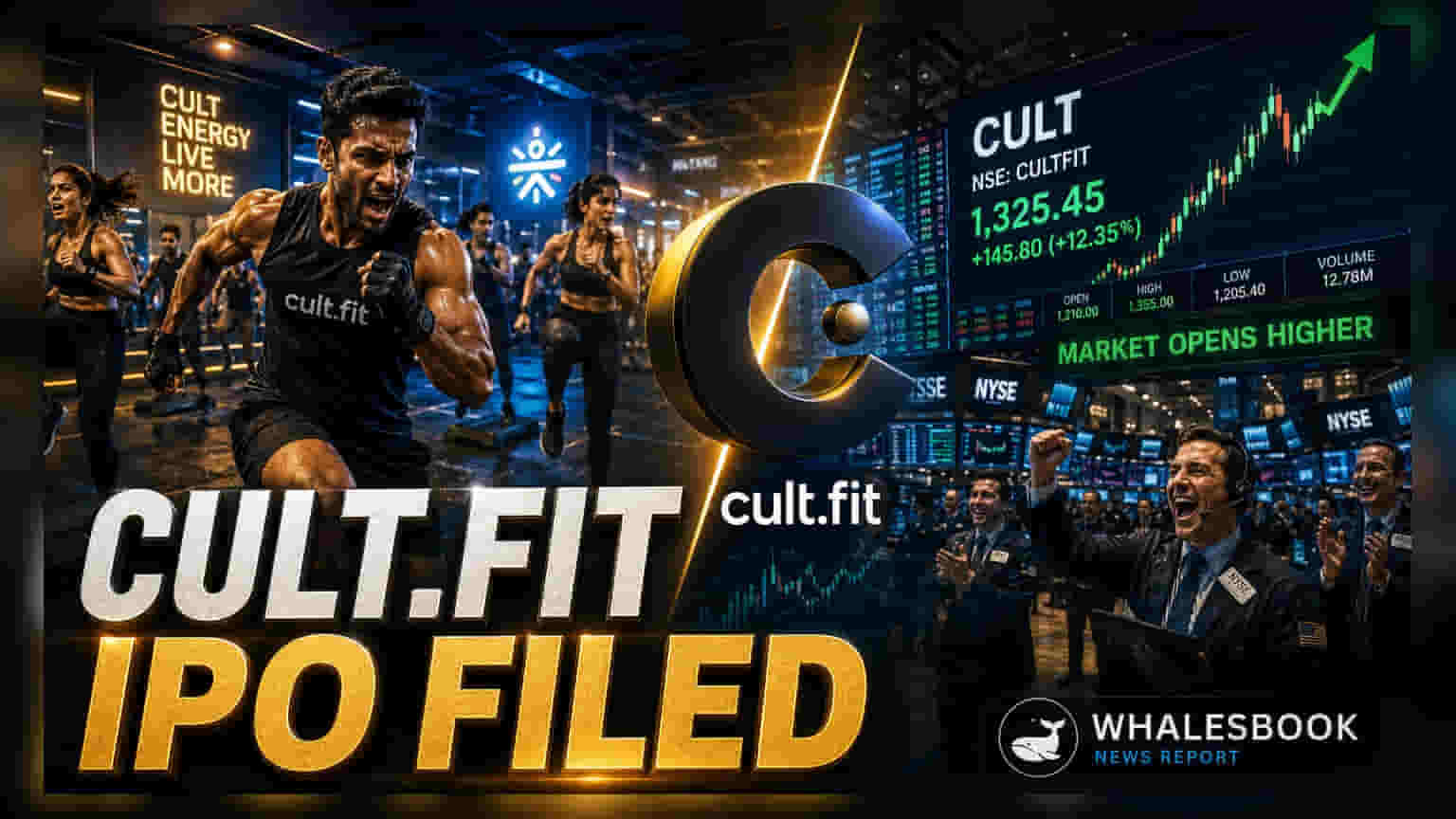Cult.fit Files DRHP for ₹950 Crore IPO