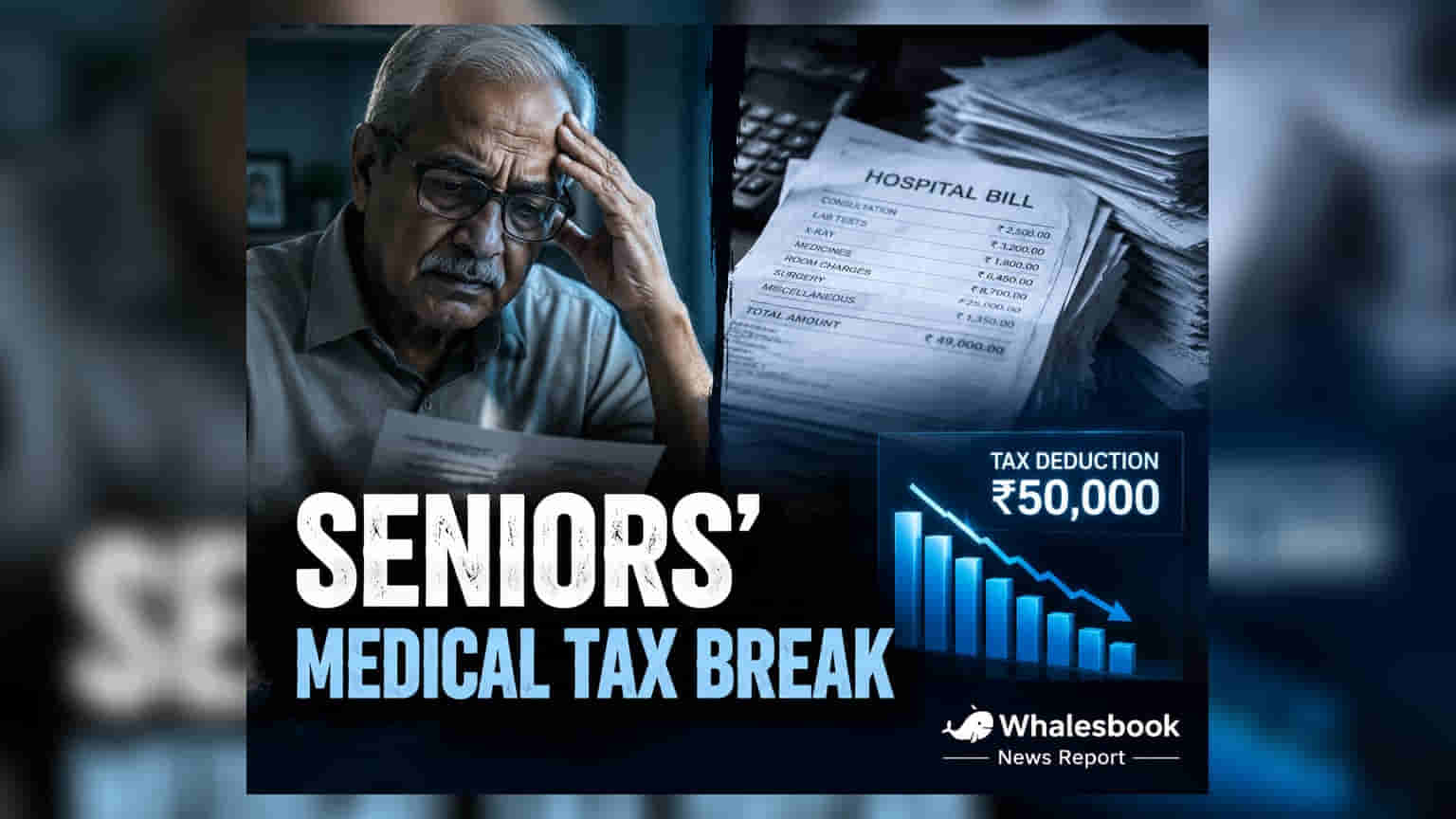 ₹50,000 पर्यंत वैद्यकीय खर्चावर कर सूट! ज्येष्ठ नागरिकांसाठी मोठी बातमी