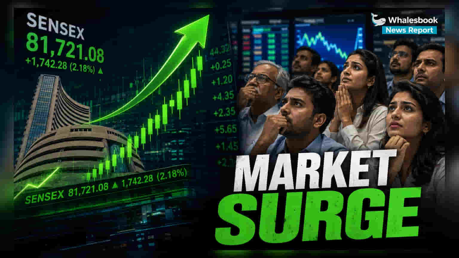 Sensex Opens 176 Points Higher as Markets Start Week Positive