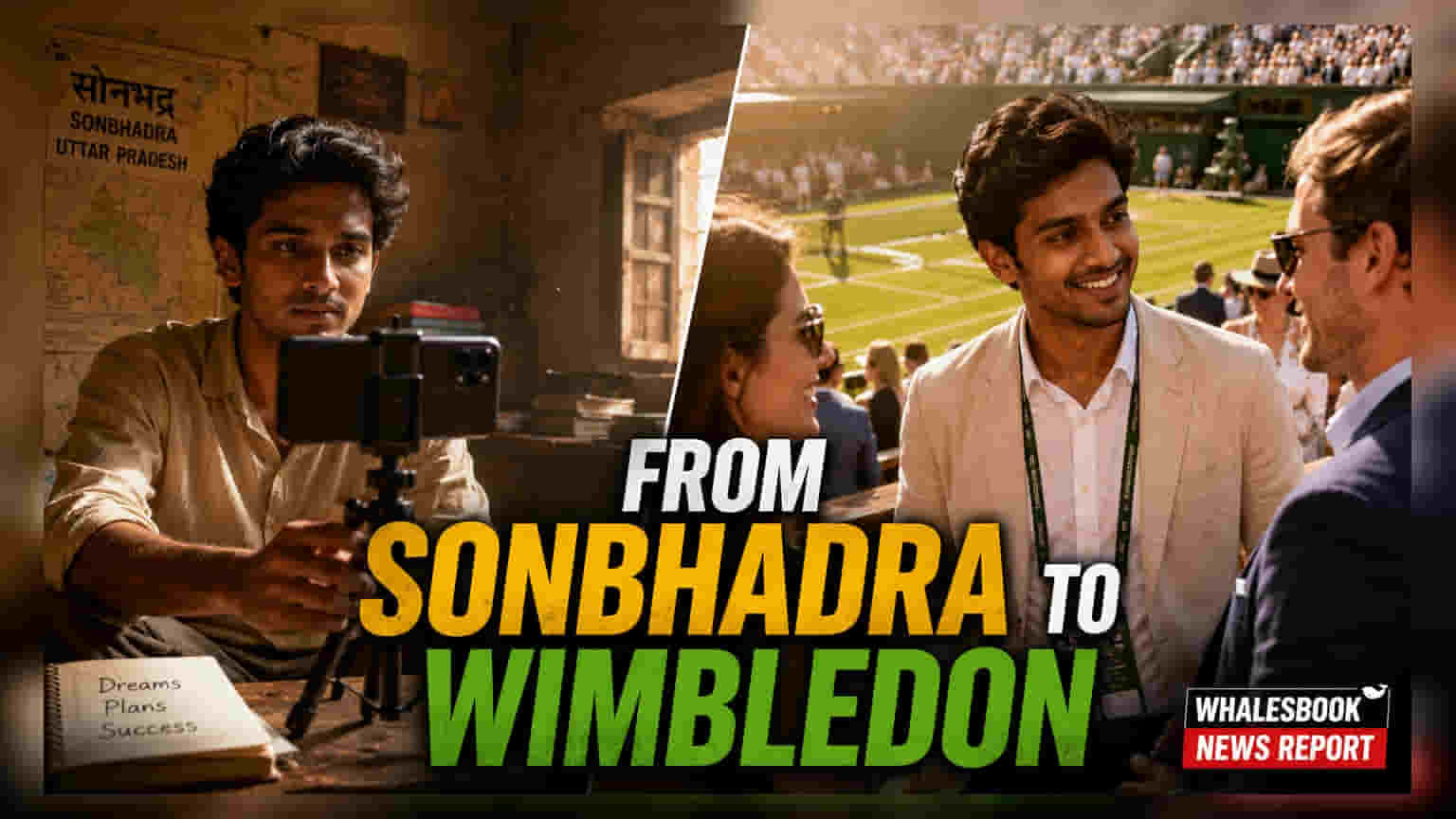 Digital Creator @vijay3guy Reaches Wimbledon Milestone