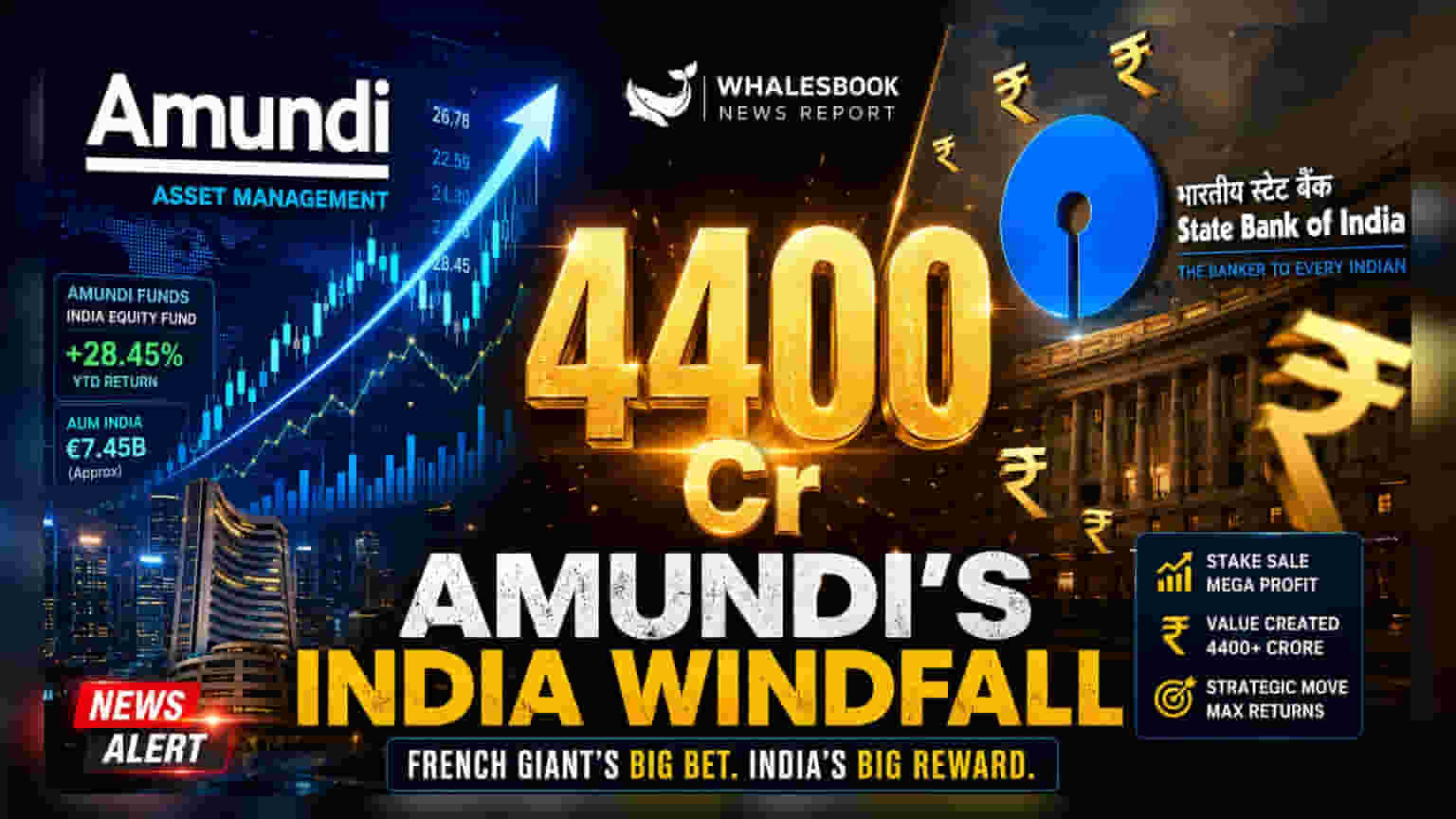 SBI Funds Management IPO: Amundi-க்கு காத்திருக்கும் ₹4,400 கோடி லாபம்!