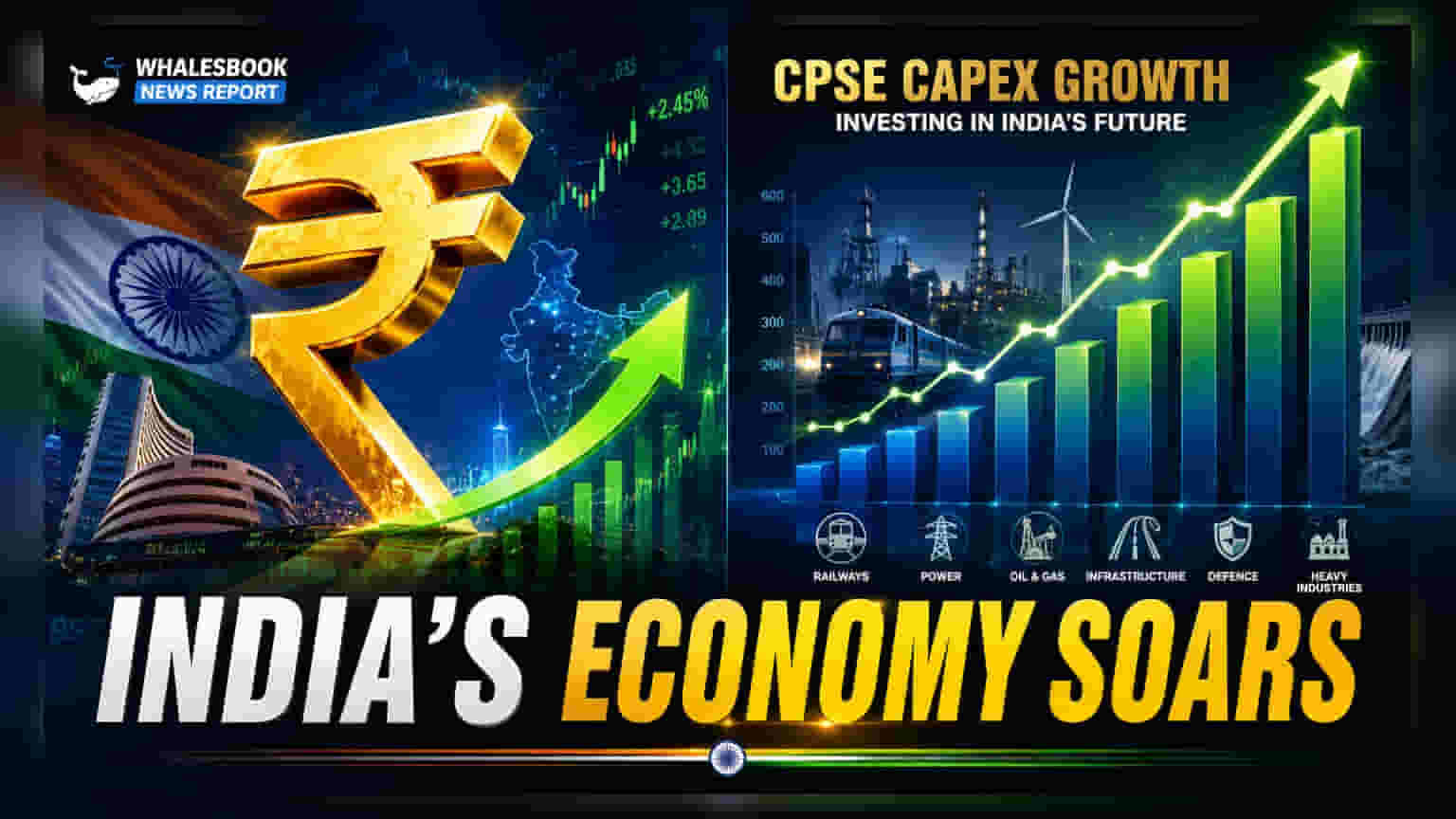 CPSE भांडवली खर्चात ₹2.10 लाख कोटींची मोठी वाढ! पायाभूत सुविधांना गती, पण शेती क्षेत्रावर पावसाचे संकट