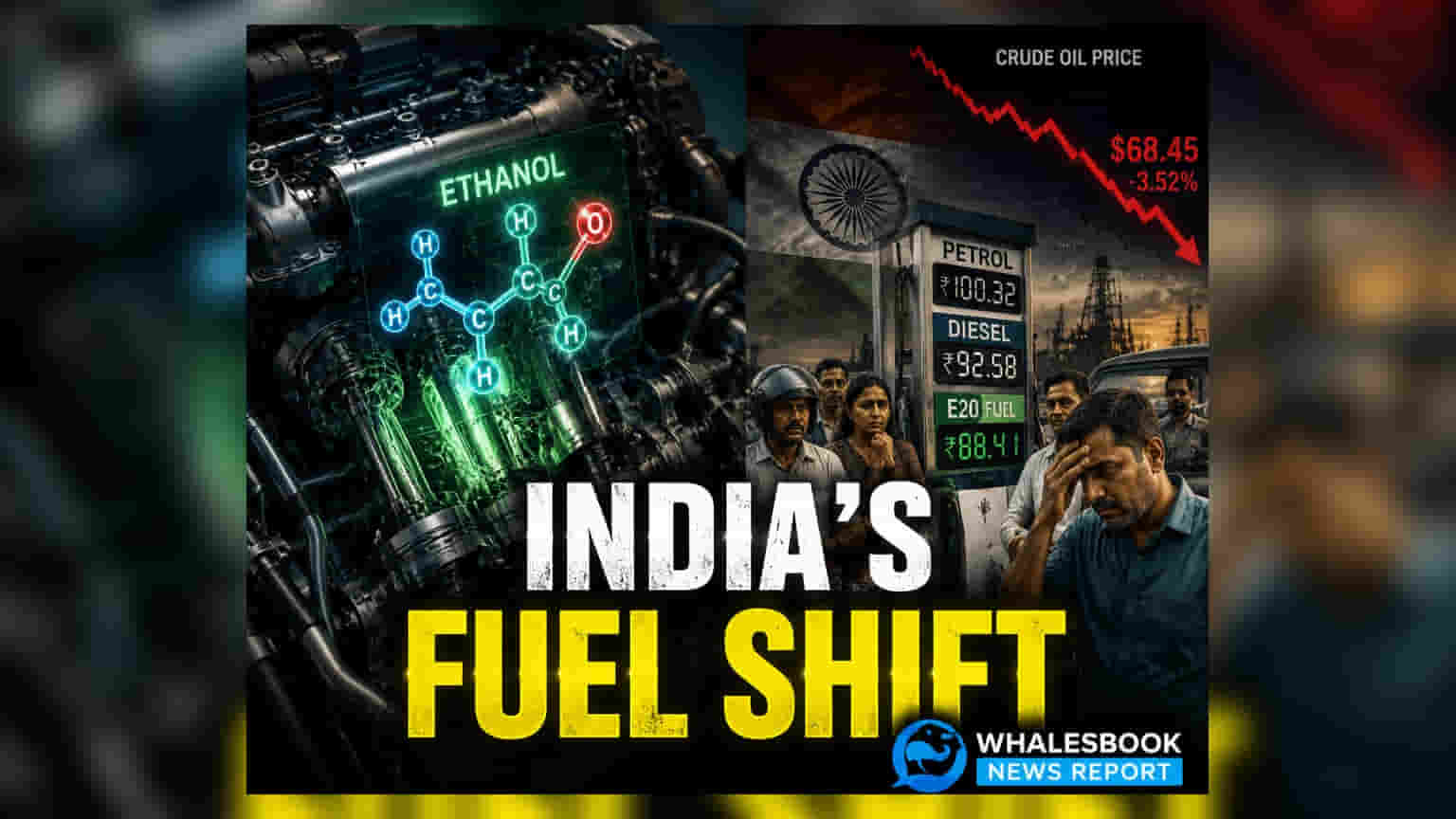 India E25 Petrol: आता पेट्रोलमध्ये 25% इथेनॉल? भारताचे मोठे पाऊल, तेल आयात कमी होणार!