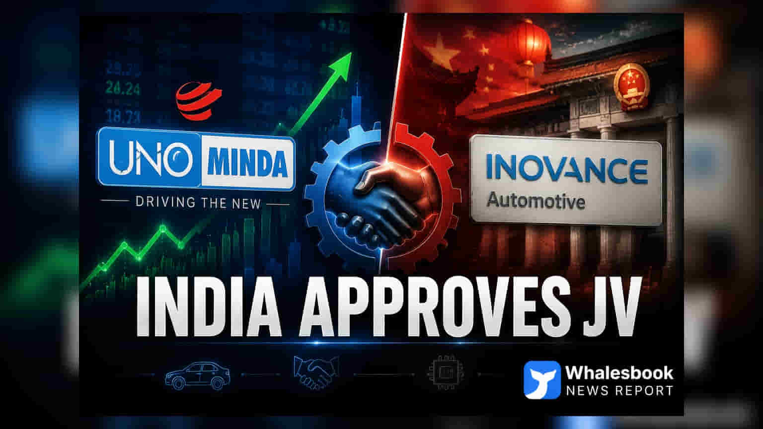 Uno Minda ला ग्रीन सिग्नल! चिनी Inovance सोबत EV टेक्नॉलॉजीसाठी JV ला सरकारची मंजुरी