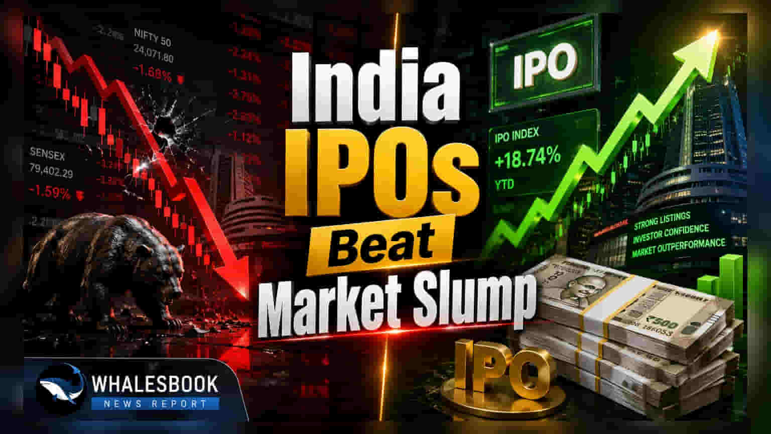IPO Market में बहार: बाज़ार गिरने के बावजूद ₹22,572 करोड़ जुटाए, विदेशी निवेशकों का भरोसा कायम