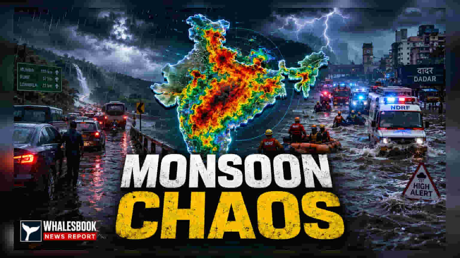 Monsoon Intensifies: Heavy Rain Alerts For Maharashtra, Gujarat