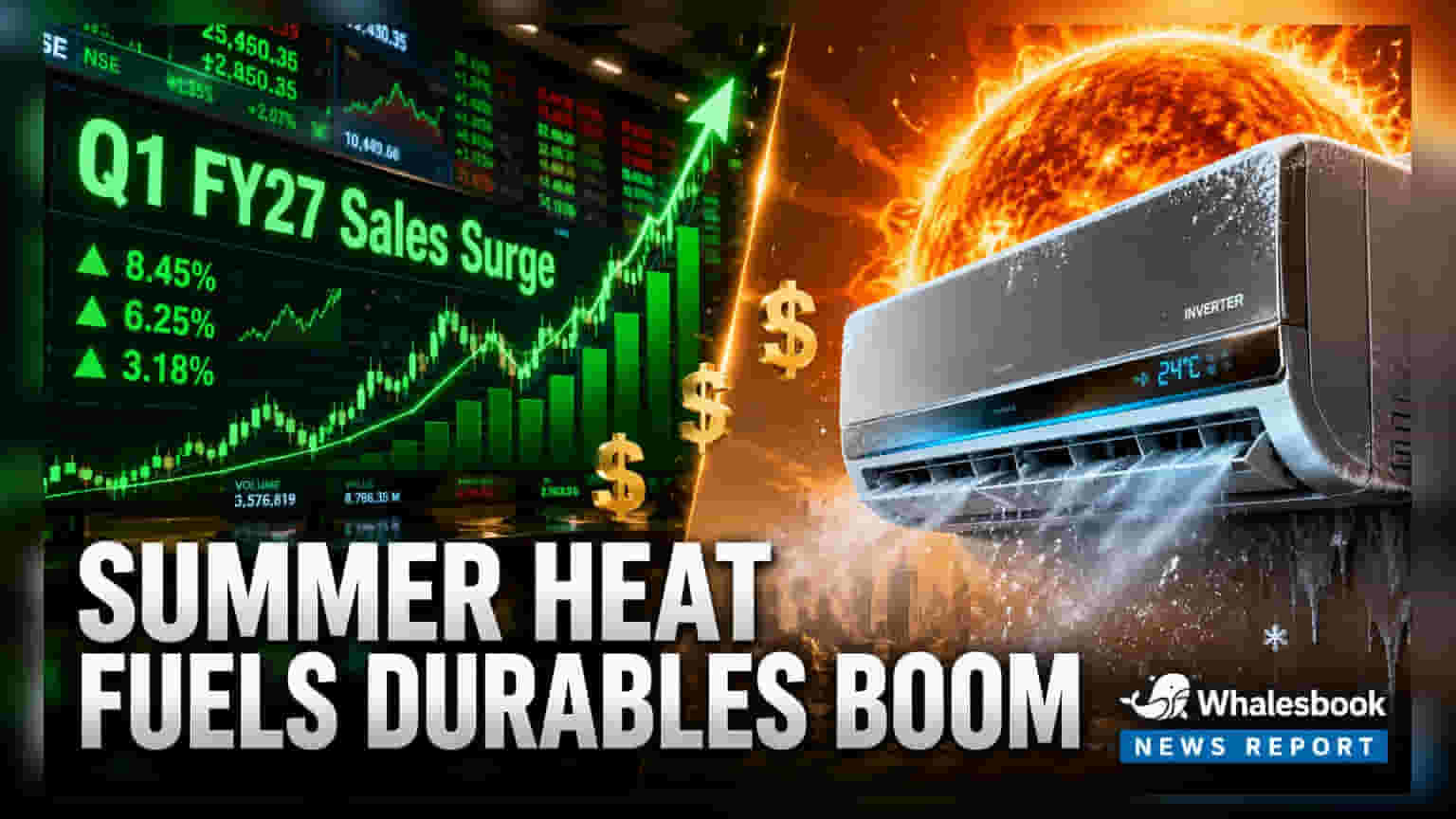 Consumer Durables Q1 Sales Seen Rising 21% on Heatwave Demand