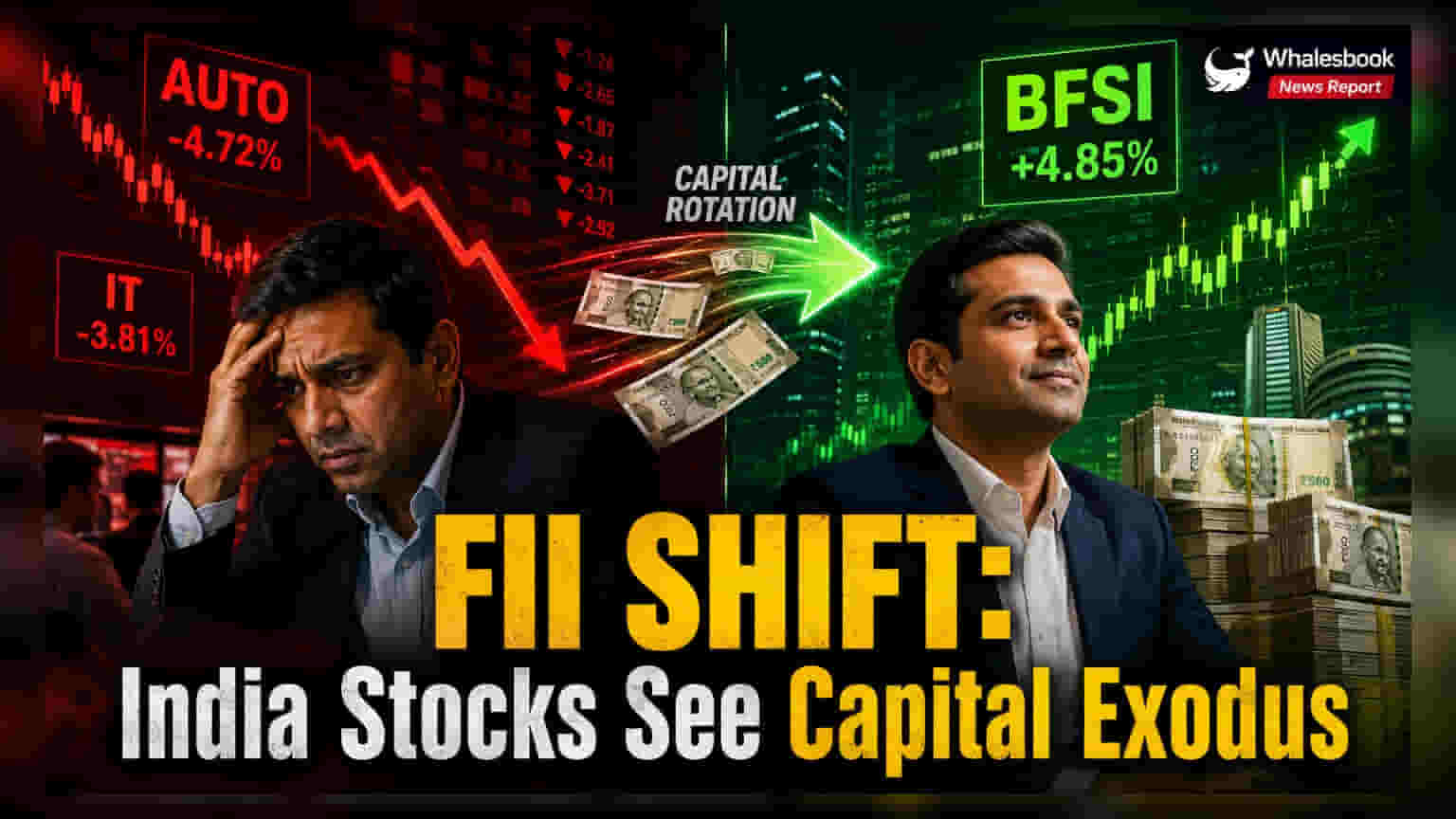 FIIs की बिकवाली जारी! जून में भारतीय शेयरों से निकाले ₹29,170 करोड़