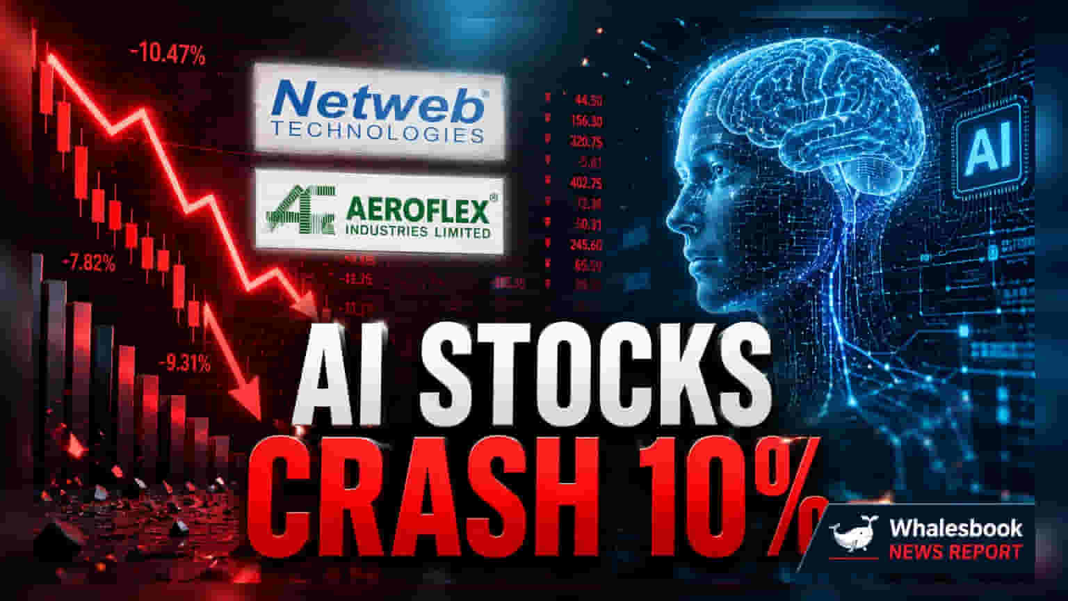 Netweb, E2E Networks Fall Up to 10% Amid Global AI Sell-Off