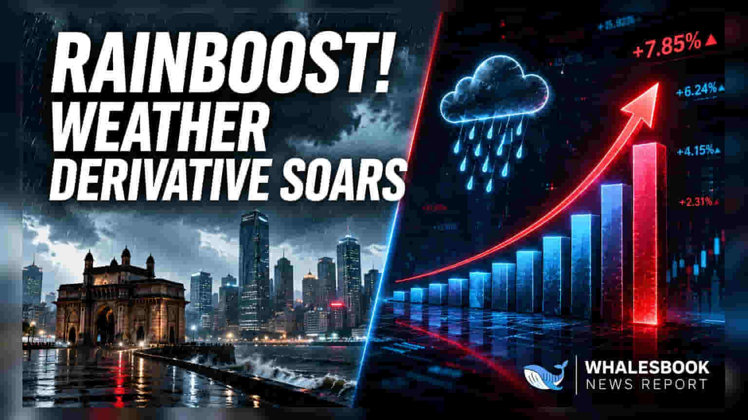 NCDEX Mumbai Rain Contract Jumps 30% Since May Launch