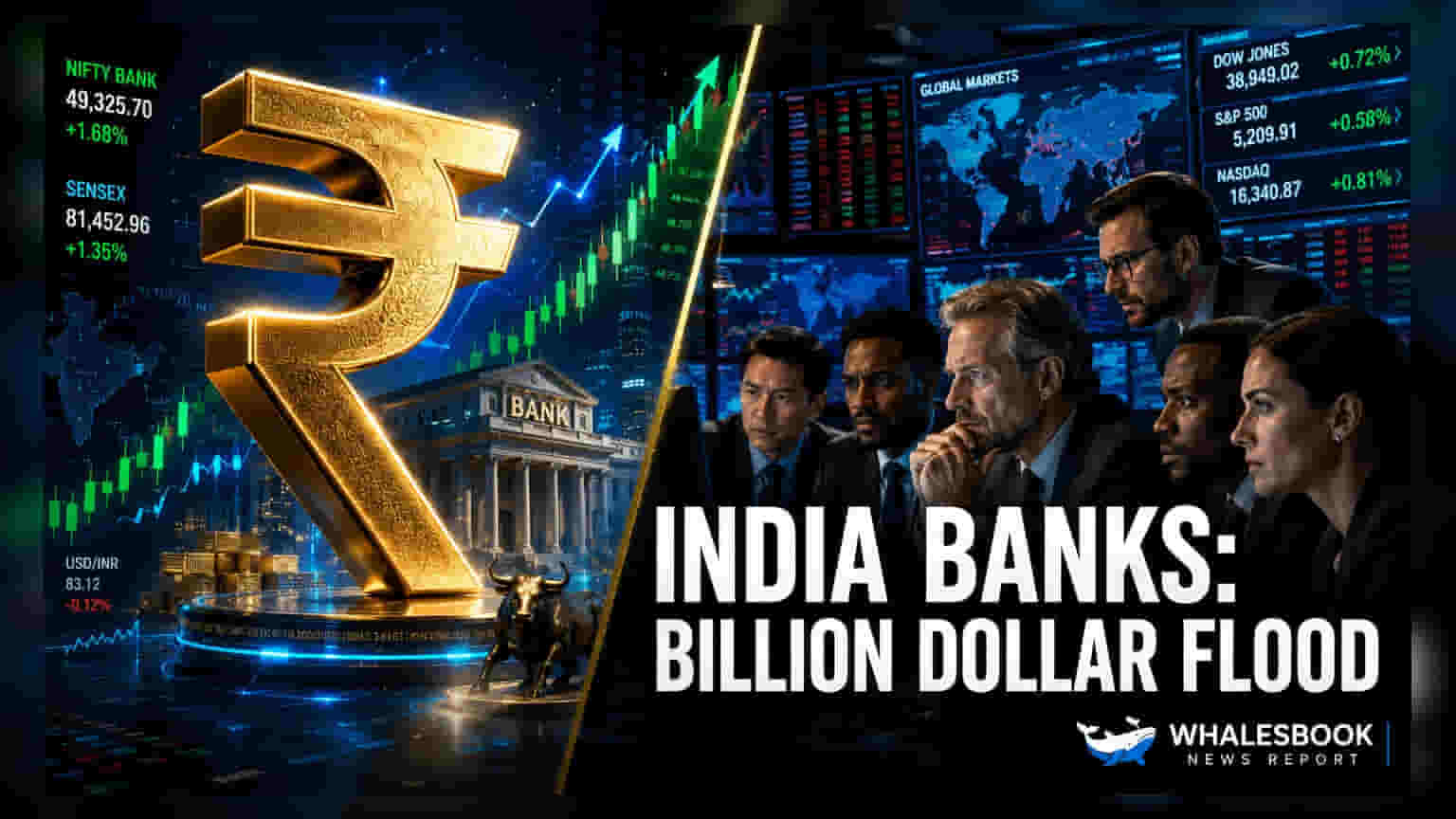 Foreign Investors Pour $1.54 Billion Into Indian Banks