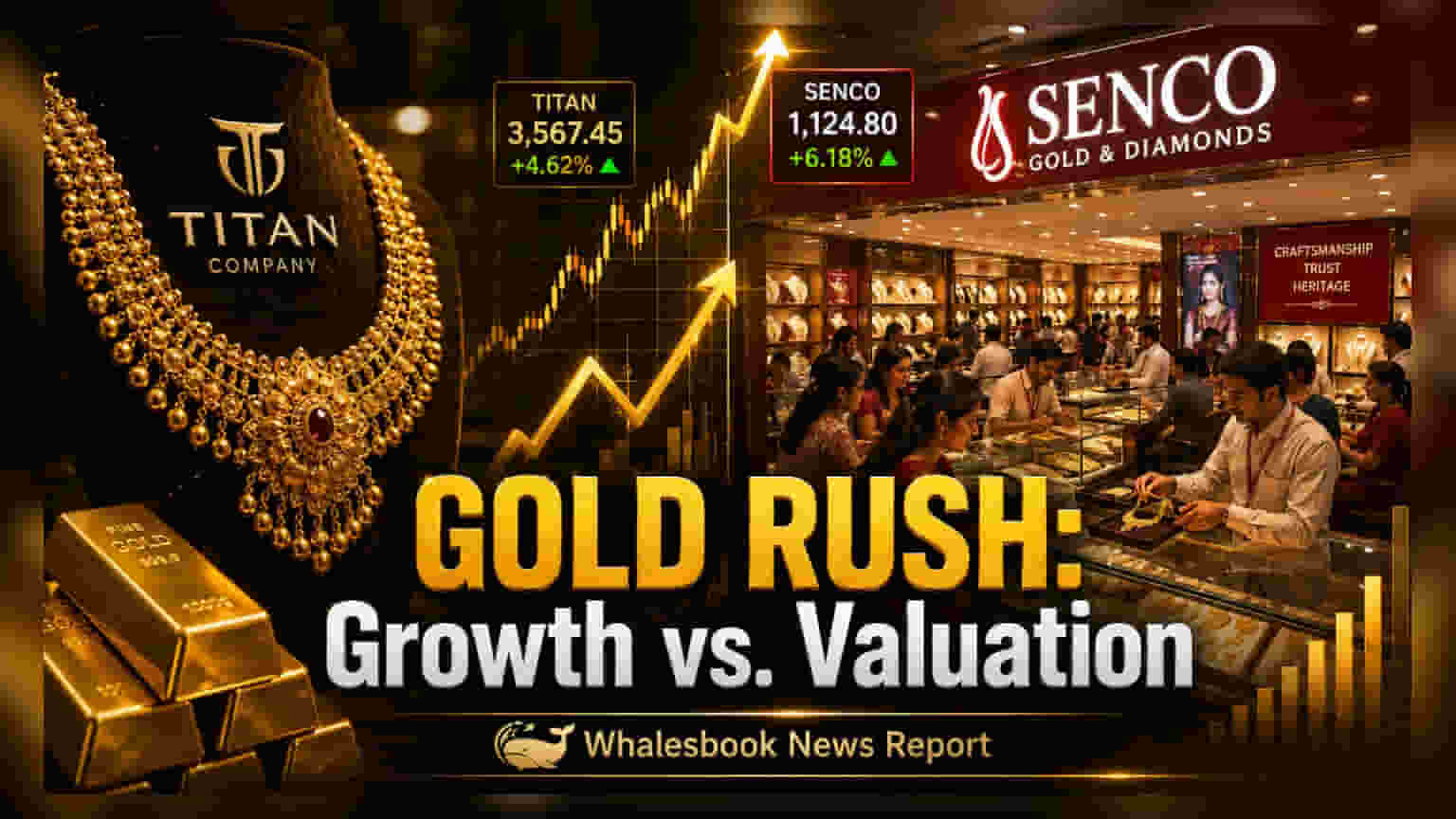 Senco Gold: Q1లో ఆదాయం 60% దూకుడు! కానీ టైటాన్ తో పోలిస్తే వాల్యుయేషన్ తక్కువే..