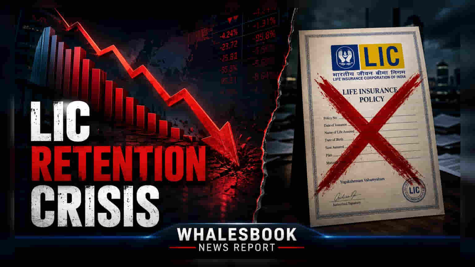 LIC 61st-Month Policy Persistency Drops to 5-Year Low