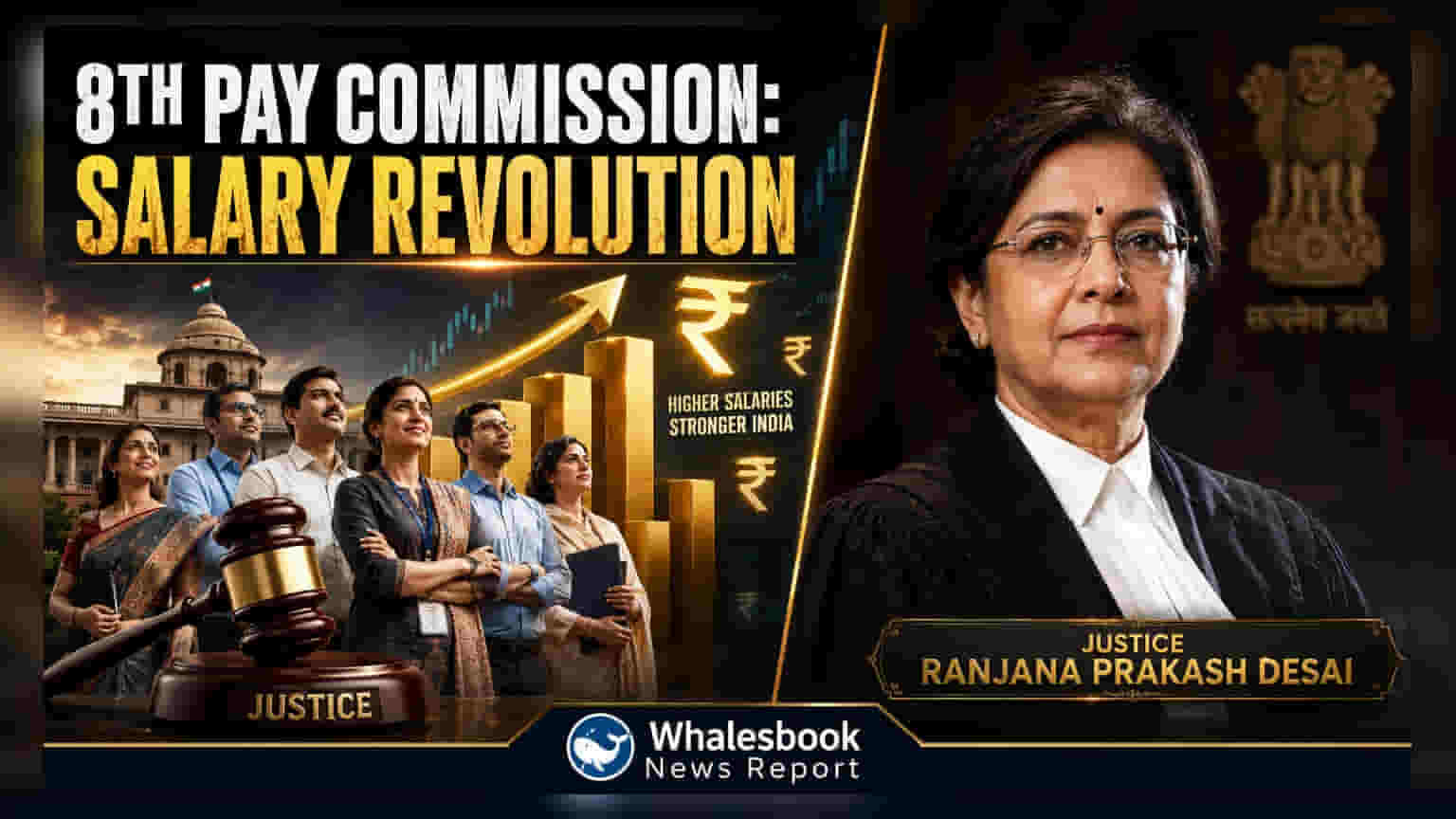 8મ પગાર પંચની રચના: 1.2 કરોડ કર્મચારીઓના પગાર અને પેન્શનમાં મોટો વધારો શક્ય, 2026 થી લાગુ!
