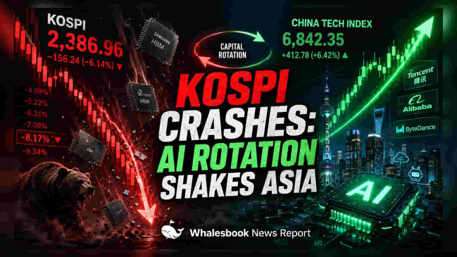 KOSPI Bear Market માં: રોકાણકારોનું Chip Stocks માંથી Exit