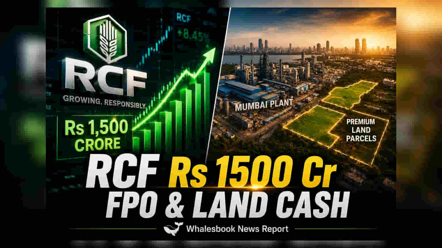 RCF షేర్ జోరు: ₹1,500 కోట్ల FPOతో పాటు భూముల అమ్మకం యోచన!