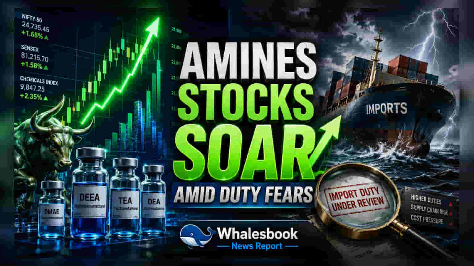 Balaji Amines & Alkyl Amines షేర్లలో జోష్: యాంటీ-డంపింగ్ డ్యూటీ వార్తలతో ర్యాలీ