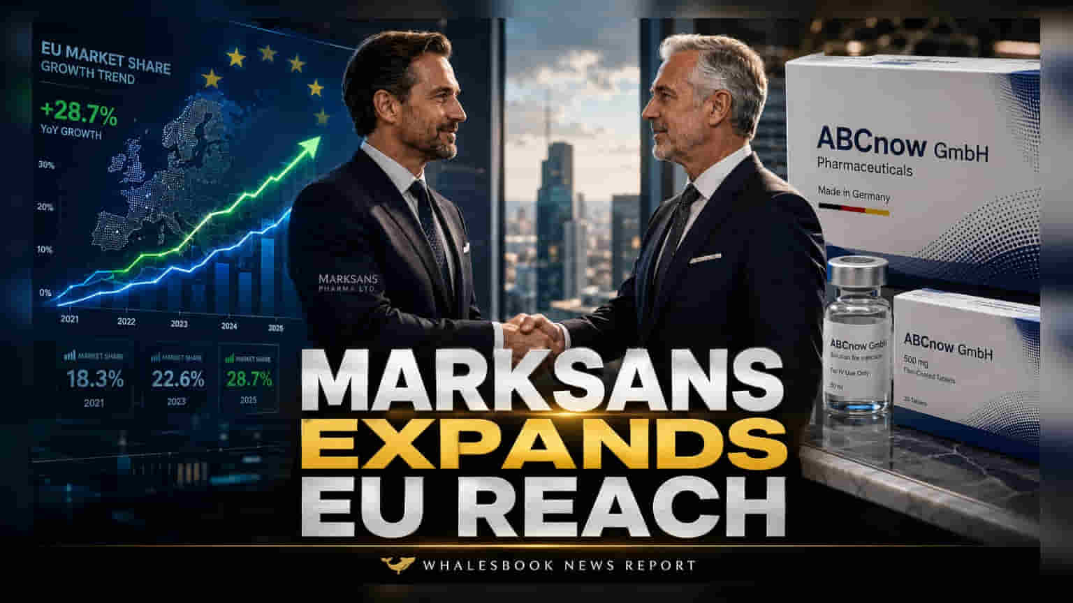 Marksans Pharma: యూరోపియన్ మార్కెట్లోకి దూసుకెళ్లేందుకు భారీ ప్లాన్.. ₹10 కోట్లతో జర్మన్ కంపెనీ కొనుగోలు!