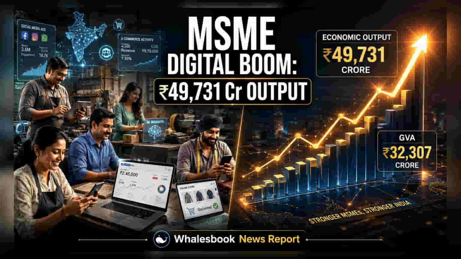 MSMEలకు డిజిటల్ యాడ్స్ బాట పట్టాయి.. ₹49,731 కోట్ల ఆర్థిక వృద్ధి!