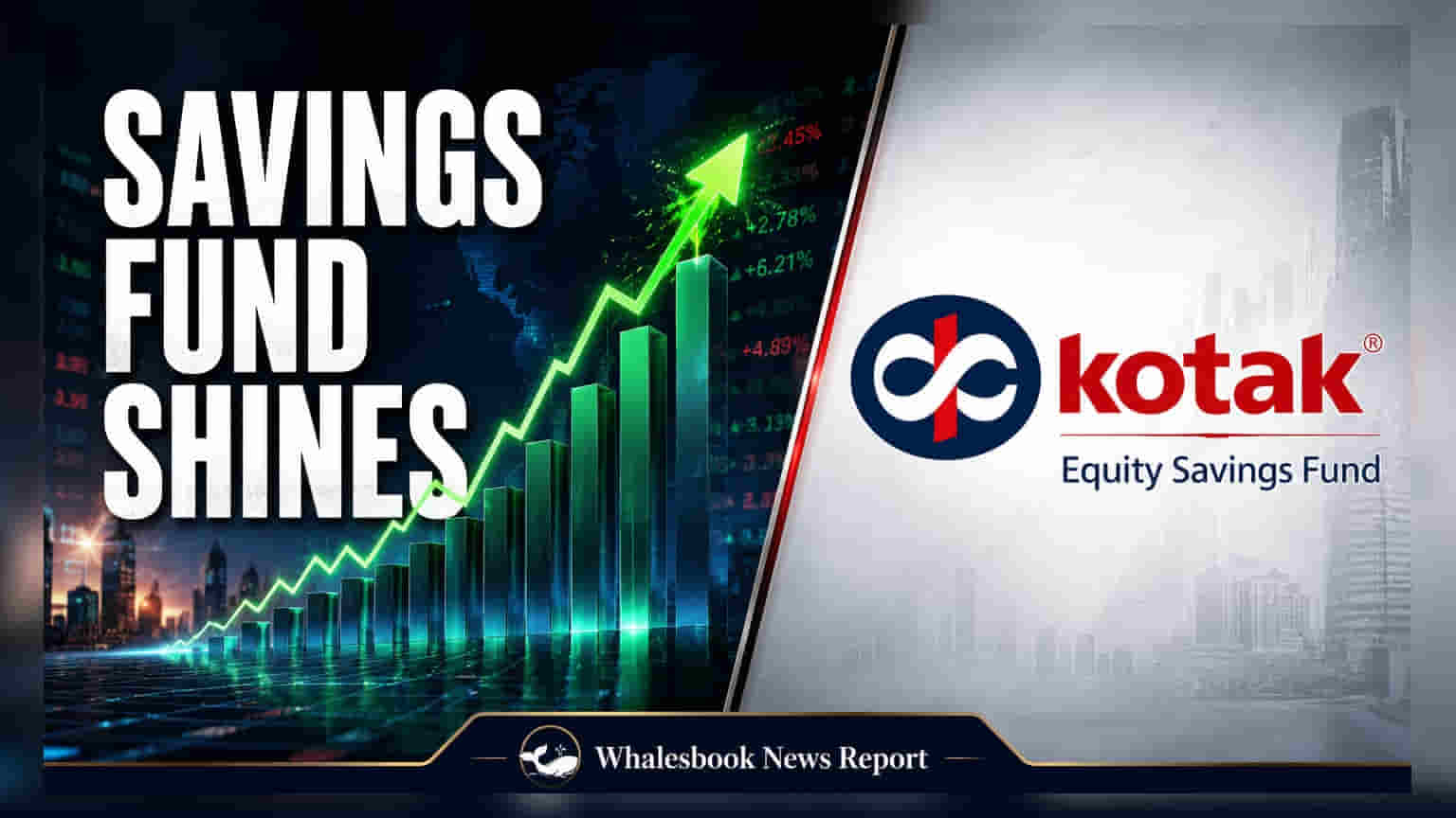 Kotak Equity Savings Fund Leads 1-Year Returns at 4.9% CAGR