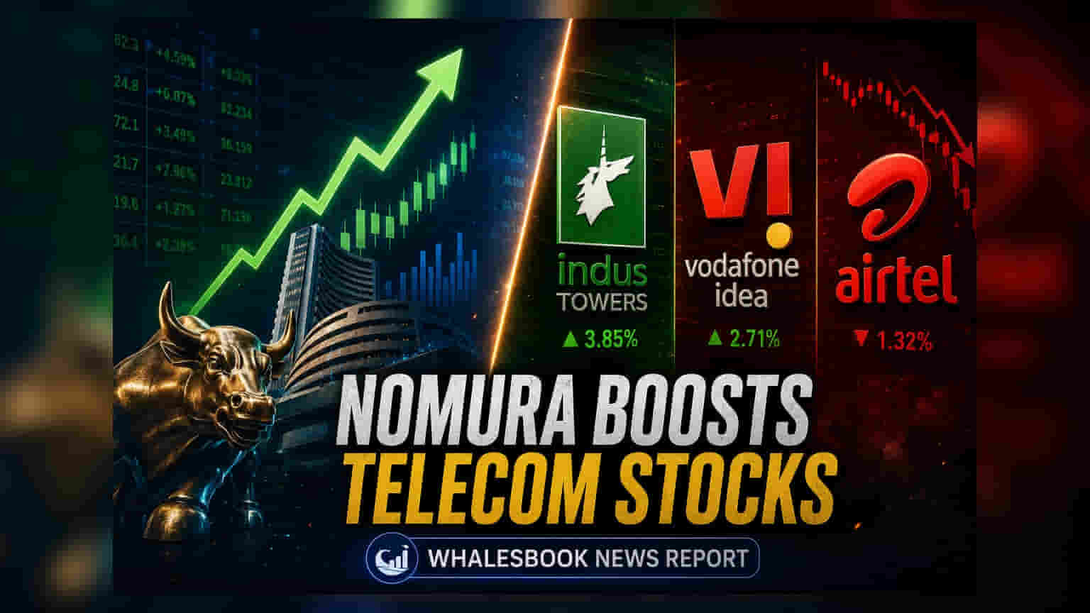 Indus Towers અને Vodafone Idea માં તેજી: Nomura એ ટેલિકોમ સેક્ટરને લઈ આપી આશાસ્પદ આગાહી