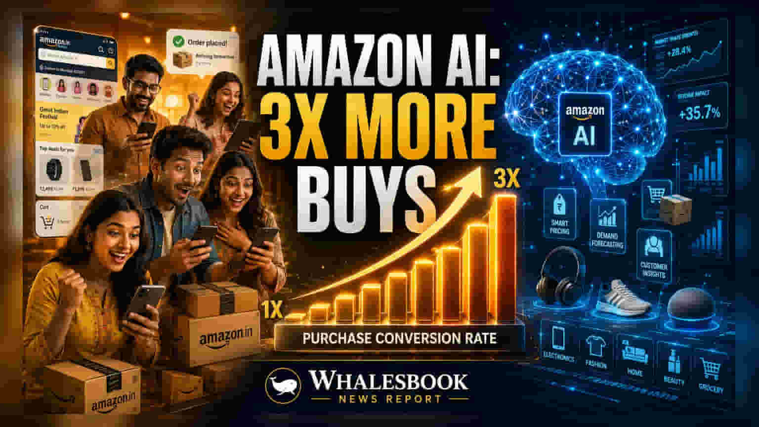 Amazon India AI Tools See 3X Jump in Adoption