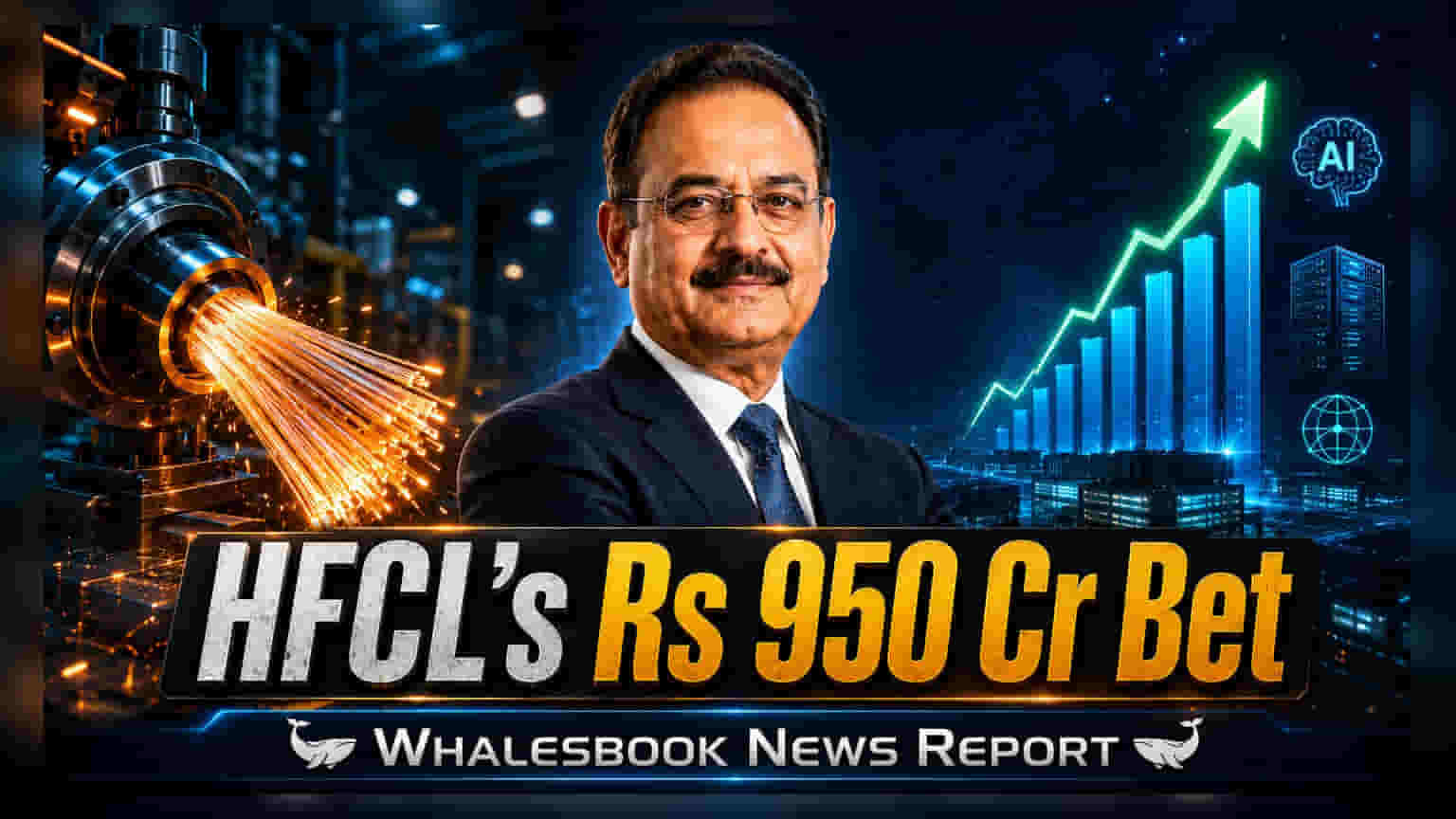 HFCL Plans Rs 950 Crore Expansion for Optical Fibre Growth