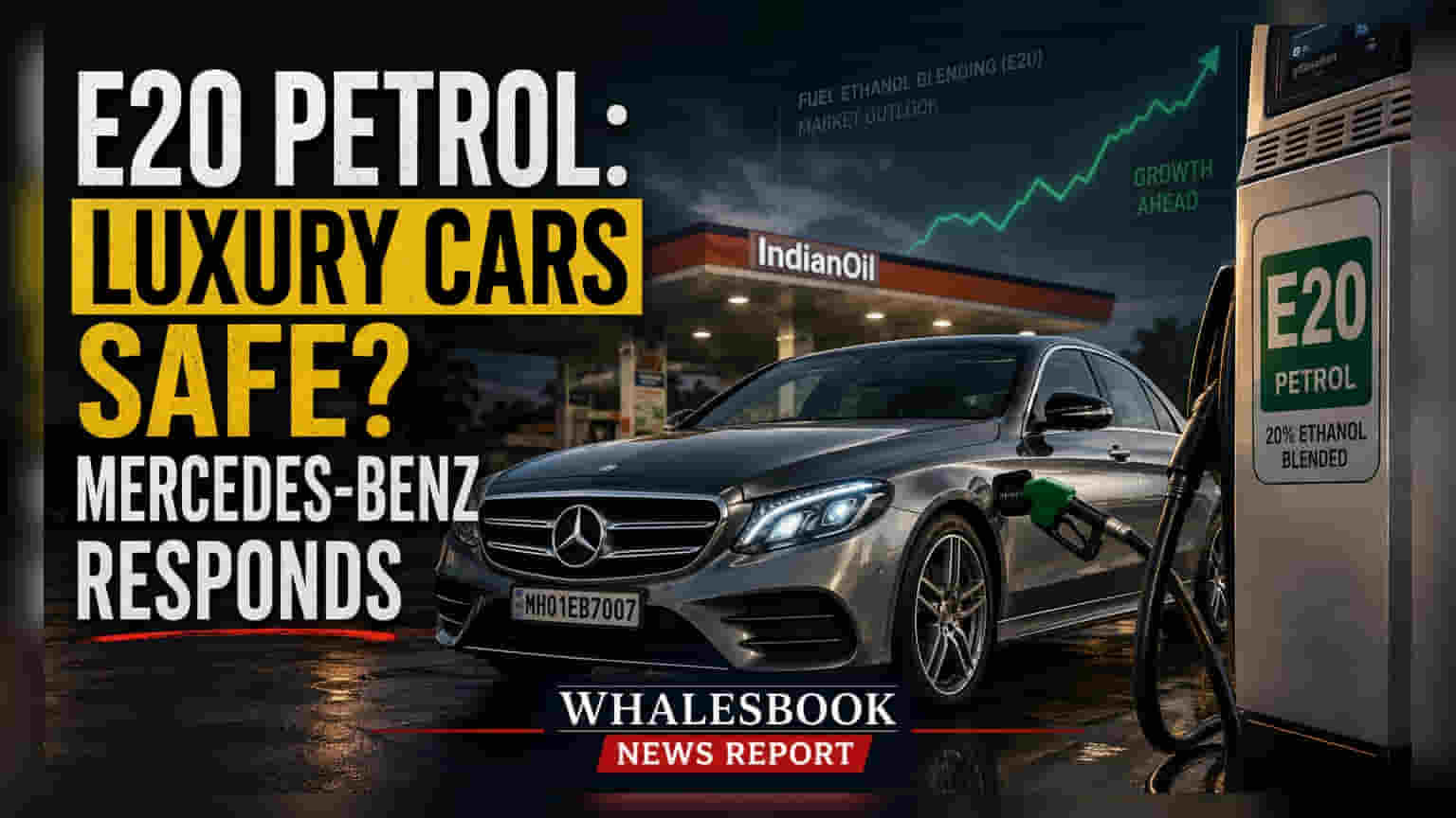 Mercedes-Benz India Clarifies E20 Petrol Use for Older Cars