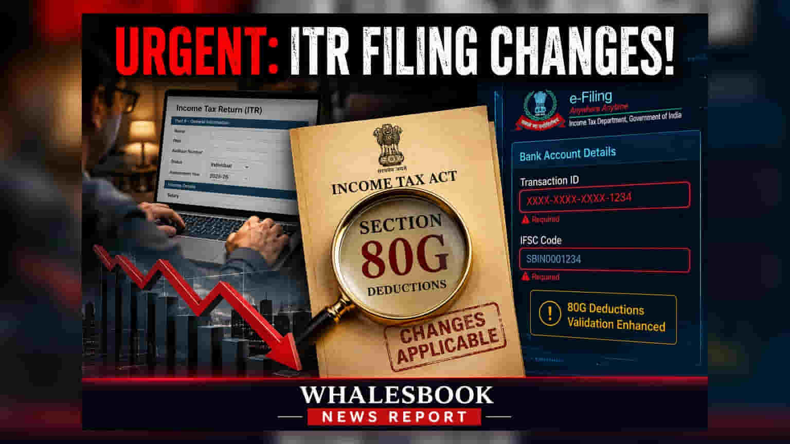 New ITR Rules for 80G Donations: You Need Transaction IDs Now