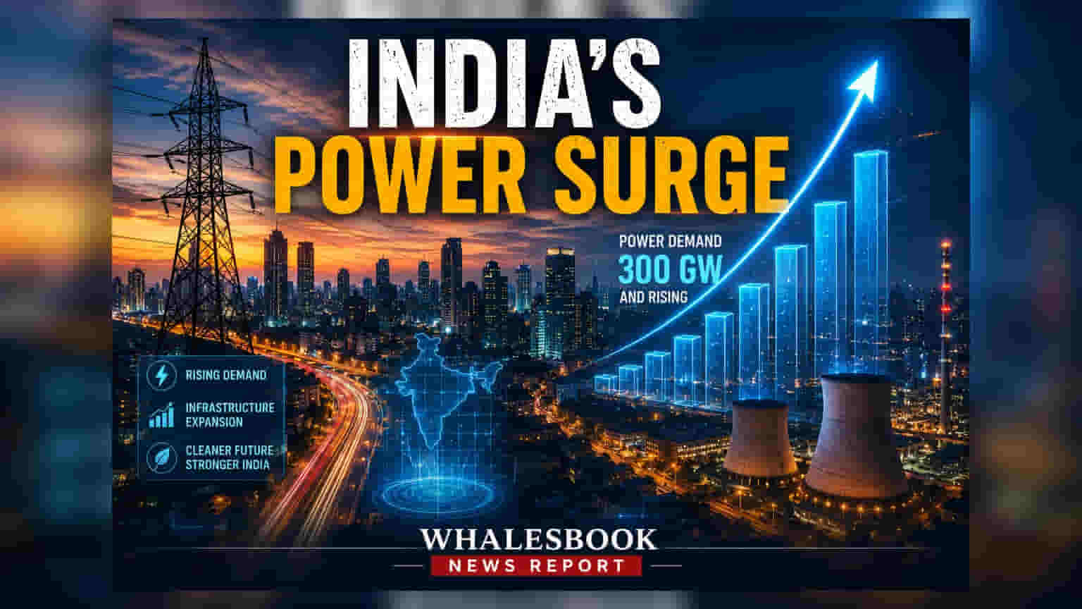 India Peak Power Demand Likely to Hit 300 GW Next Year
