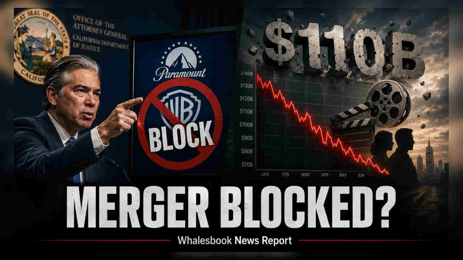 Paramount-Warner Bros. $110B Merger Faces State-Led Lawsuits