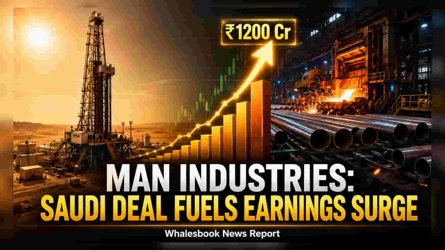MAN Industries: సౌదీ డీల్ తో ₹1,200 కోట్ల EBITDA లక్ష్యం.. ఇన్వెస్టర్లకు శుభవార్త!