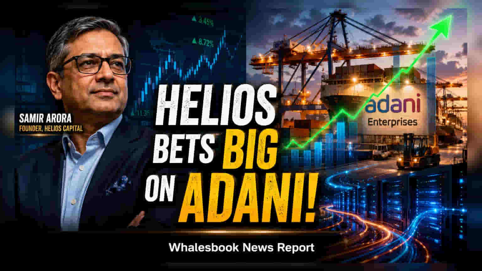 Adani Enterprises Share: હેલિઓસ કેપિટલની ખરીદી બાદ **2.5%** તેજી, રોકાણકારોનો વધ્યો વિશ્વાસ