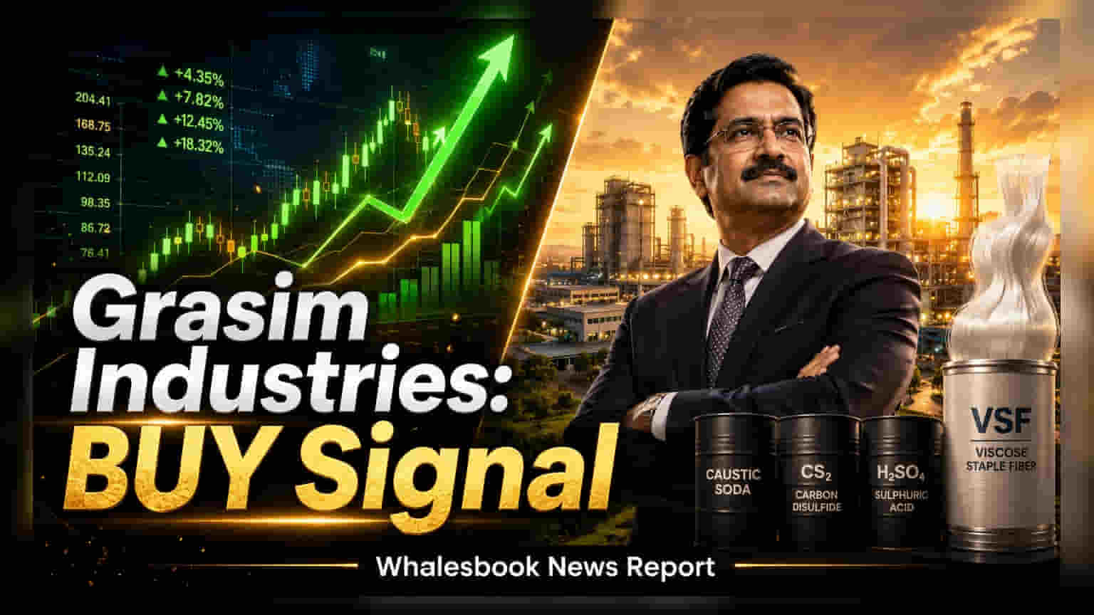 Grasim Industries: விஎஸ்எஃப் லாபம், புதிய பெயிண்ட் துறையில் வளர்ச்சி - அடுத்த கட்டம் என்ன?