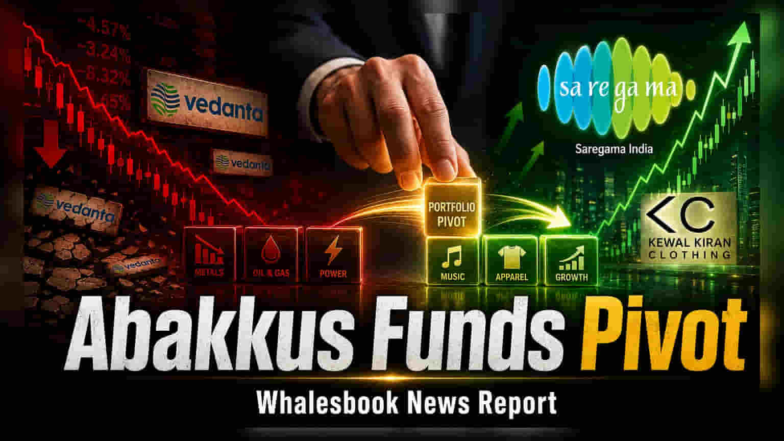 Abakkus Funds Shuffle Vedanta Holdings, Add Saregama & KKCL