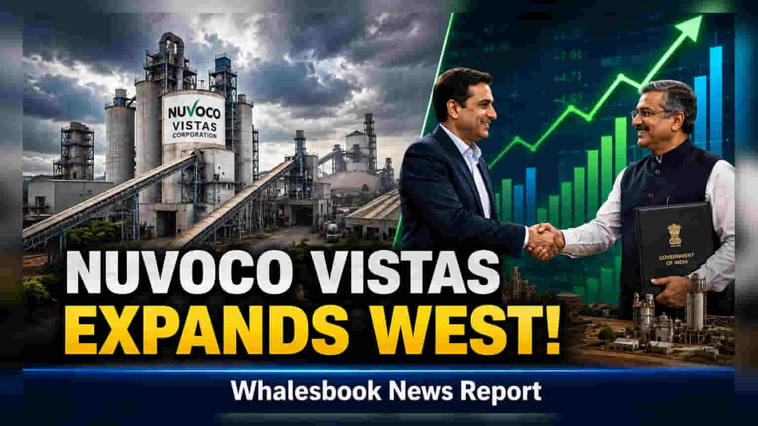 Nuvoco Vistas Gujarat मध्ये दाखल! लिम्ला प्लांटमध्ये 2 MTPA सिमेंट युनिट सुरु