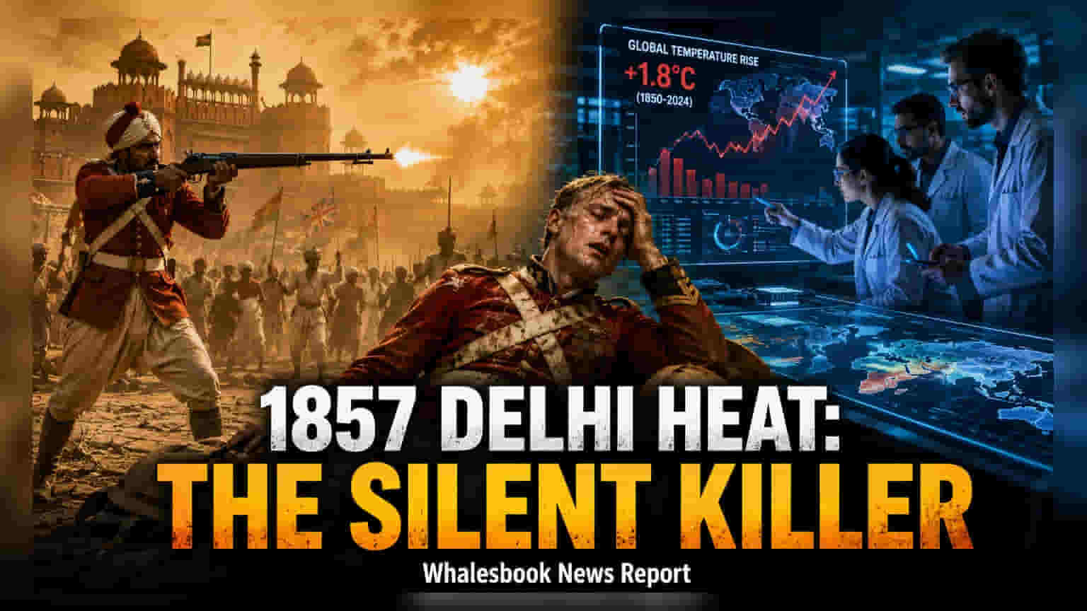 1857 Delhi Ridge Siege: How Heat and Disease Shaped Military History